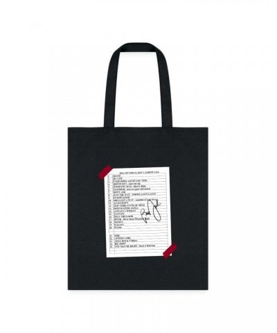 Billy Joel "2-14-23 MSG Set List" Black Tote Bag Online Exclusive $11.10 Bags