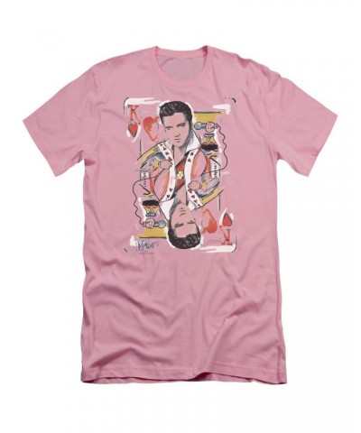 Elvis Presley Slim-Fit Shirt | KING OF HEARTS Slim-Fit Tee $8.82 Shirts