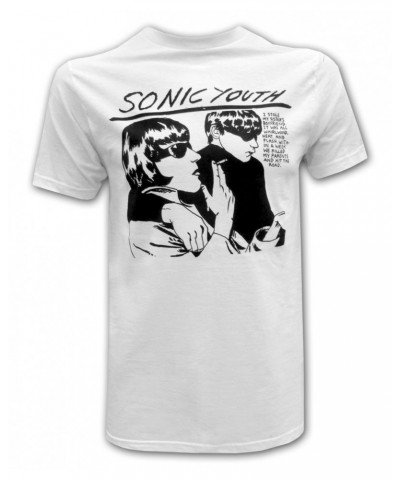 Sonic Youth Soft-Fitted White Goo T-shirt $9.80 Shirts