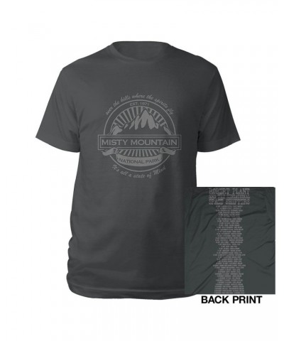 Robert Plant Misty Mountain/Itin T-shirt $12.32 Shirts