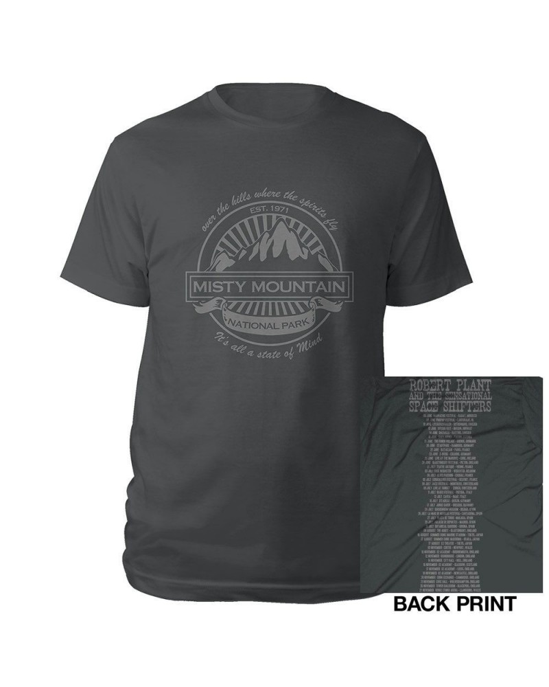 Robert Plant Misty Mountain/Itin T-shirt $12.32 Shirts