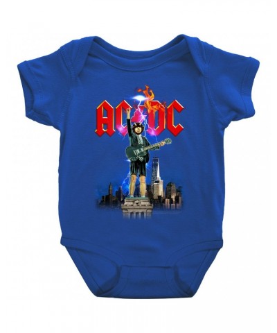 AC/DC Baby Short Sleeve Bodysuit | Taking On NYC Bodysuit $6.58 Kids