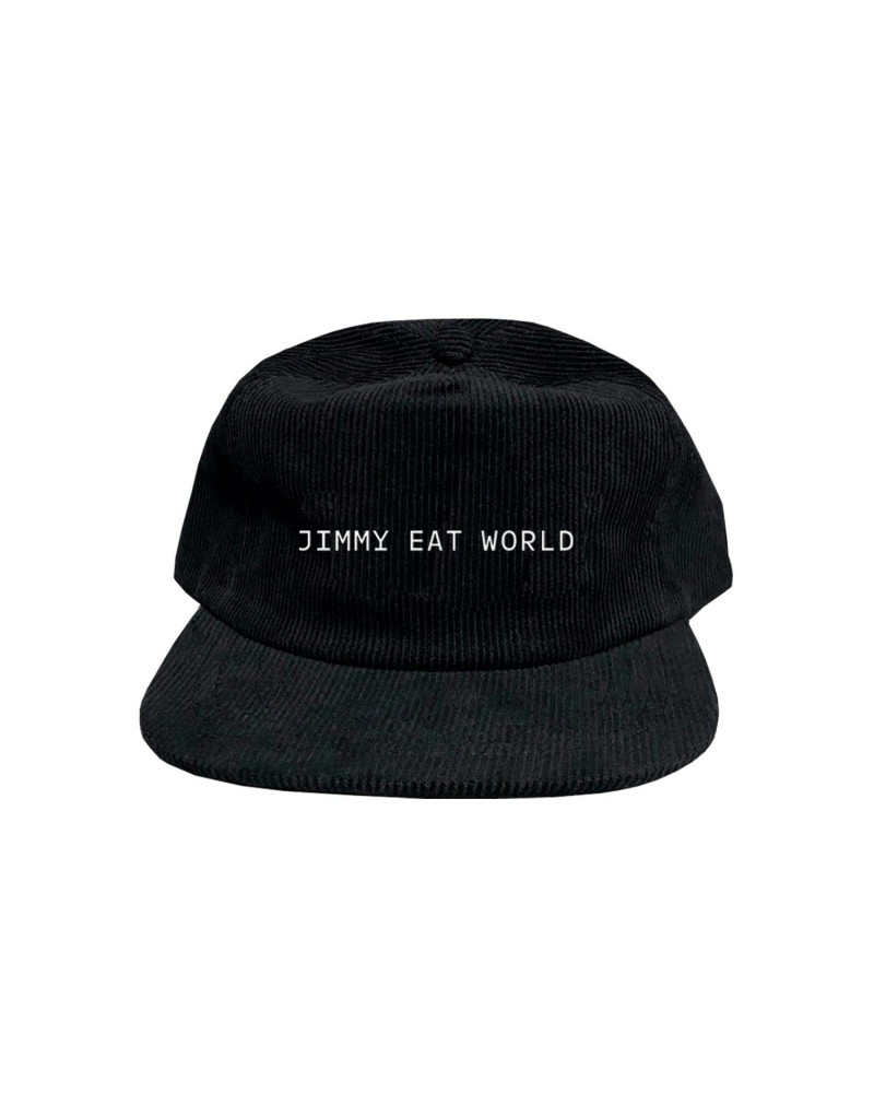 Jimmy Eat World Logo Corduroy Hat (Black) $6.75 Hats