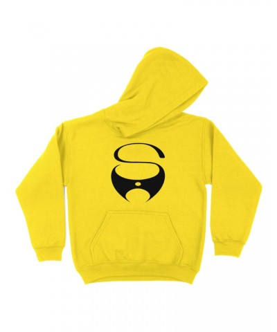 Skunk Anansie Kids Retro Logo - Hoodie (Yellow/Black) $14.34 Sweatshirts