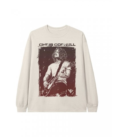 Chris Cornell Sketched Guitar Crewneck $9.75 Sweatshirts