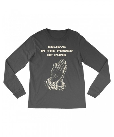 Music Life - Punk Music Life Long Sleeve Shirt | Believe In Punk Music Life Shirt $8.98 Shirts