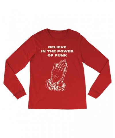 Music Life - Punk Music Life Long Sleeve Shirt | Believe In Punk Music Life Shirt $8.98 Shirts