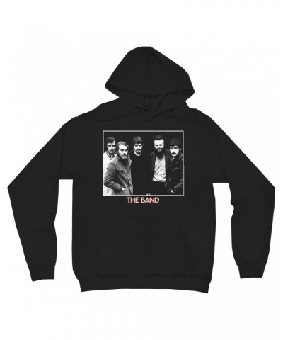 The Band Hoodie | Framed Group Photo And Logo Hoodie $14.38 Sweatshirts