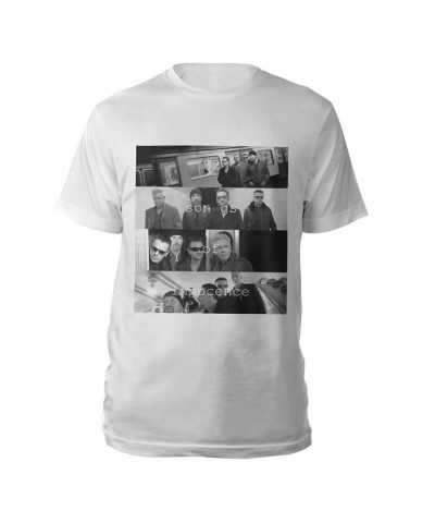 U2 Songs Of Innocence Multiple Photo T-shirt (White) $11.50 Shirts