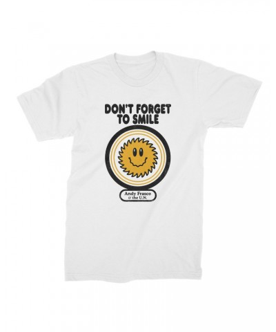 Andy Frasco & the U.N. Andy Frasco | Don't Forget To Smile T-Shirt $10.25 Shirts