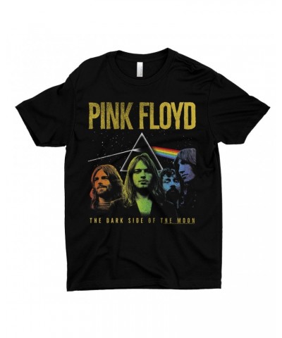 Pink Floyd T-Shirt | Band Photo Ombre Prism Image Shirt $10.98 Shirts