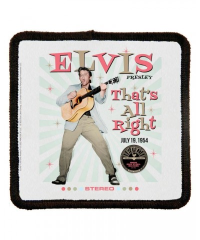 Elvis Presley That's All Right Rays Square Patch $7.12 Accessories