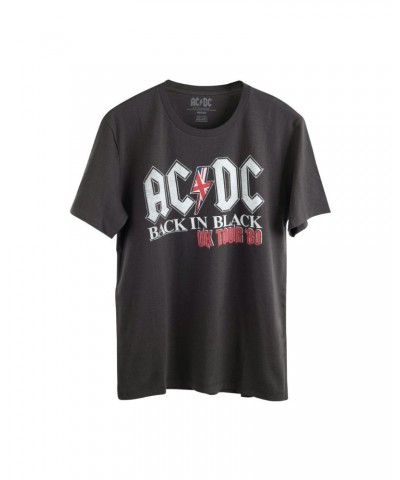 AC/DC Back in Black UK Tour '80 T-Shirt $4.80 Shirts