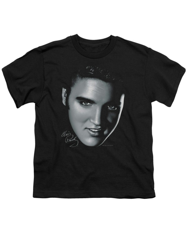 Elvis Presley Youth Tee | BIG FACE Youth T Shirt $7.50 Kids