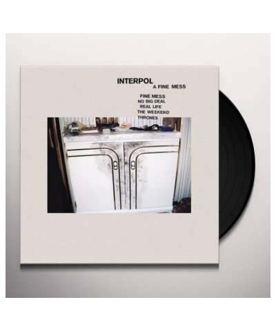 Interpol Fine Mess Vinyl Record $7.87 Vinyl