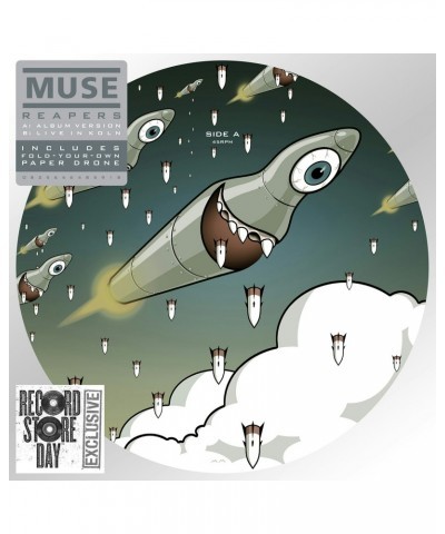 Muse Reapers Vinyl Record $3.46 Vinyl