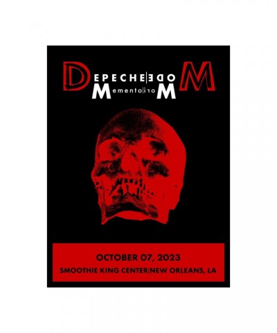 Depeche Mode Memento Mori Tour 2023 New Orleans Screen Print Poster Limited Edition $23.50 Decor