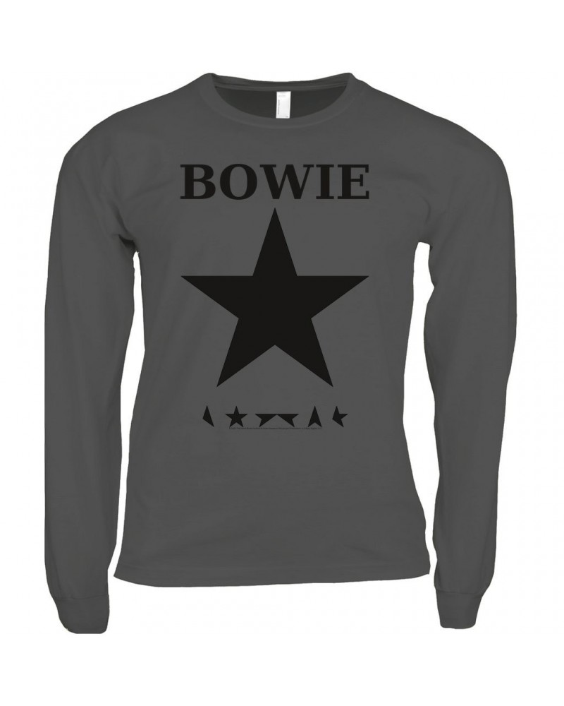 David Bowie Long Sleeve Shirt | Bowie Stars Shirt $14.68 Shirts