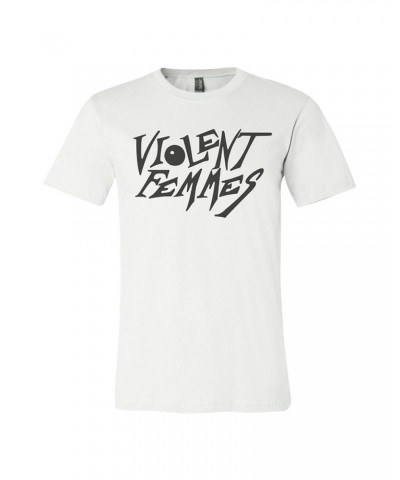 Violent Femmes WHITE LOGO TEE $6.75 Shirts