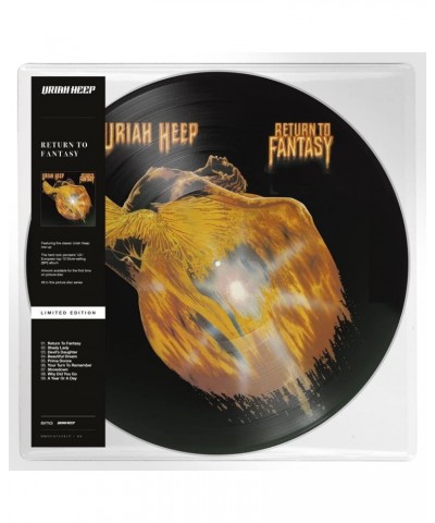 Uriah Heep Return To Fantasy Vinyl Record $14.28 Vinyl