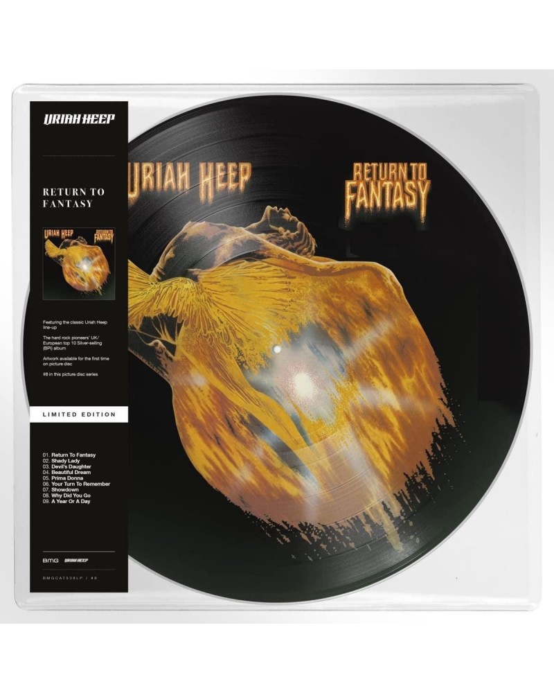 Uriah Heep Return To Fantasy Vinyl Record $14.28 Vinyl