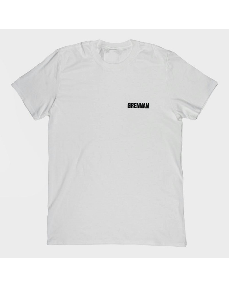 Tom Grennan GRENNAN LOGO WHITE T-SHIRT $8.16 Shirts