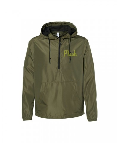 Phish Fielder Quarter-Zip Pullover Windbreaker $17.55 Sweatshirts