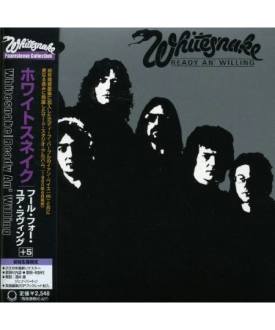 Whitesnake READY AN WILLING CD $7.59 CD