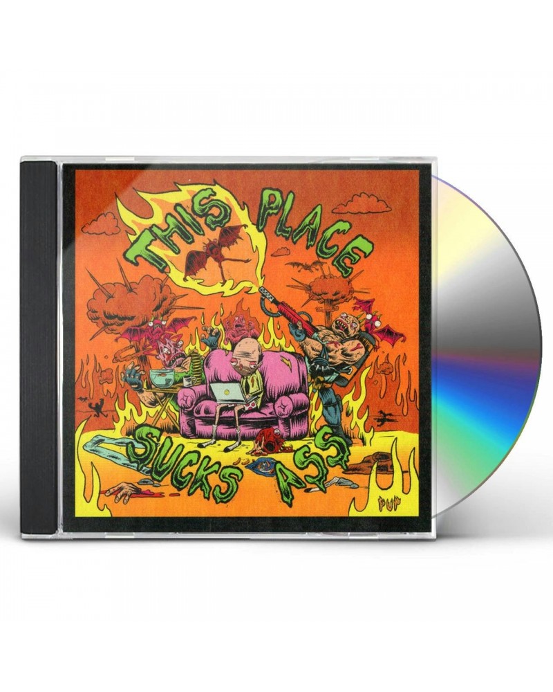 PUP THIS PLACE SUCKS ASS CD $4.18 CD