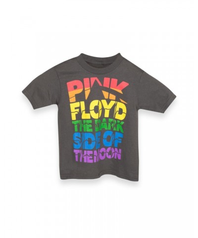 Pink Floyd Brown Pink Floyd Dark Side Colorful Text Kids Tee $2.78 Kids