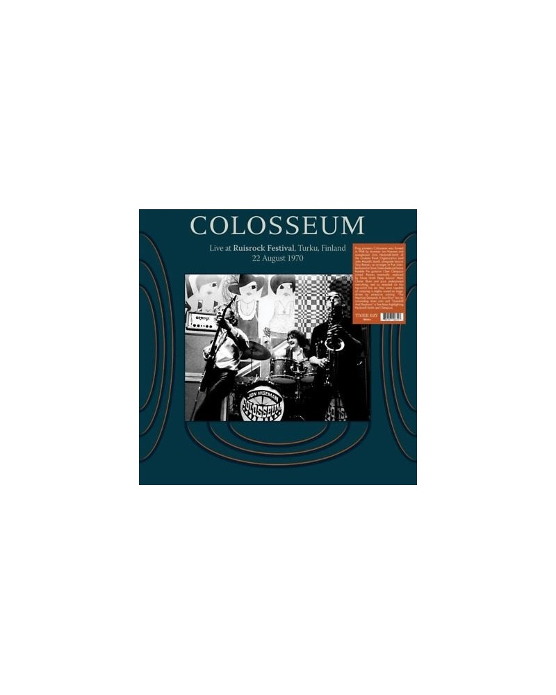 Colosseum LIVE AT RUISROCK FESTIVAL FINALAND 8/22/70 Vinyl Record $13.12 Vinyl