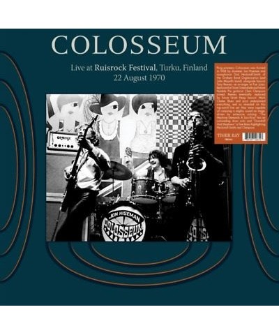 Colosseum LIVE AT RUISROCK FESTIVAL FINALAND 8/22/70 Vinyl Record $13.12 Vinyl