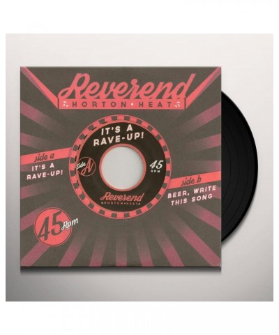 The Reverend Horton Heat It's A Rave-Up/Beer Write This Song Vinyl Record $2.44 Vinyl