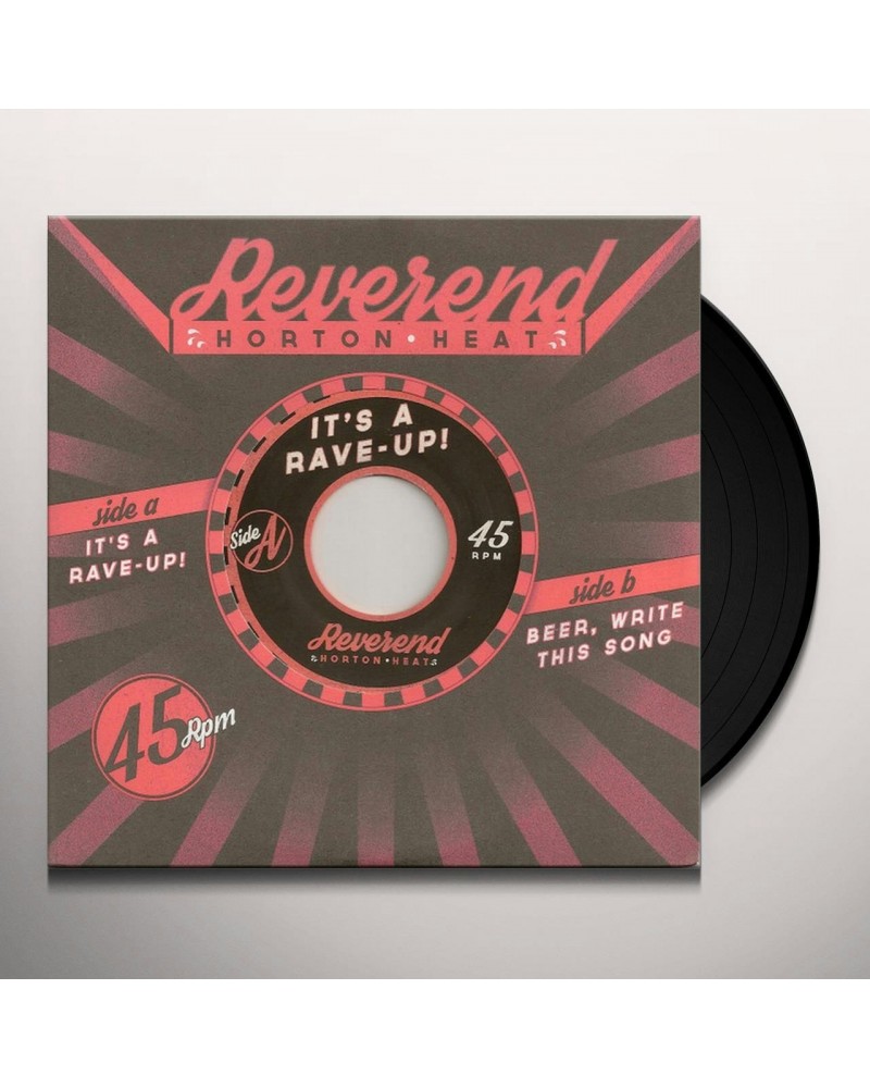 The Reverend Horton Heat It's A Rave-Up/Beer Write This Song Vinyl Record $2.44 Vinyl