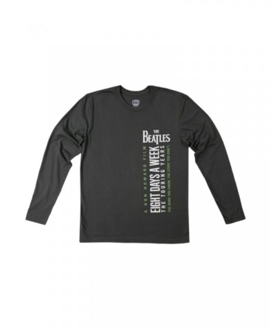 The Beatles Eight Days A Week Logo Long Sleeve T-Shirt $16.00 Shirts