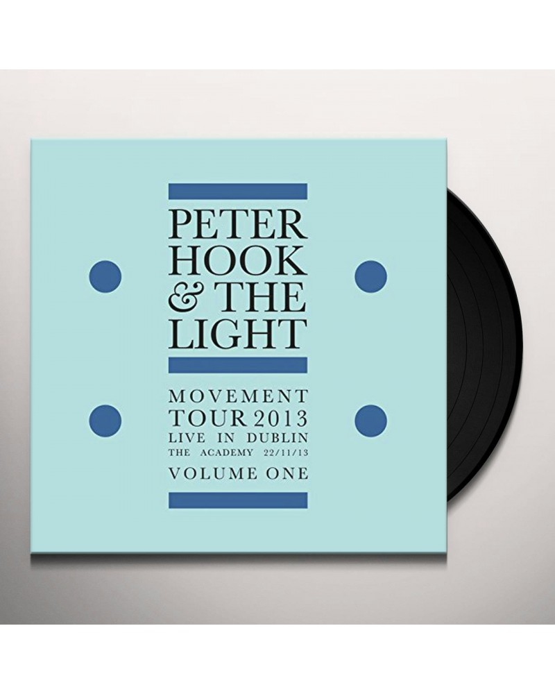 Peter Hook and The Light MOVEMENT: LIVE IN DUBLIN VOL 1 Vinyl Record $16.45 Vinyl