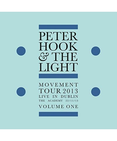 Peter Hook and The Light MOVEMENT: LIVE IN DUBLIN VOL 1 Vinyl Record $16.45 Vinyl