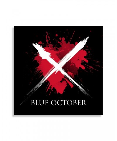 Blue October Heart X Sticker $3.74 Accessories