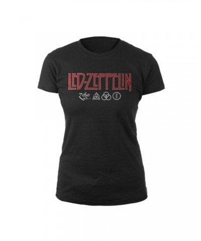 Led Zeppelin T-Shirt - Logo / Symbols (Bolur) $18.22 Shirts