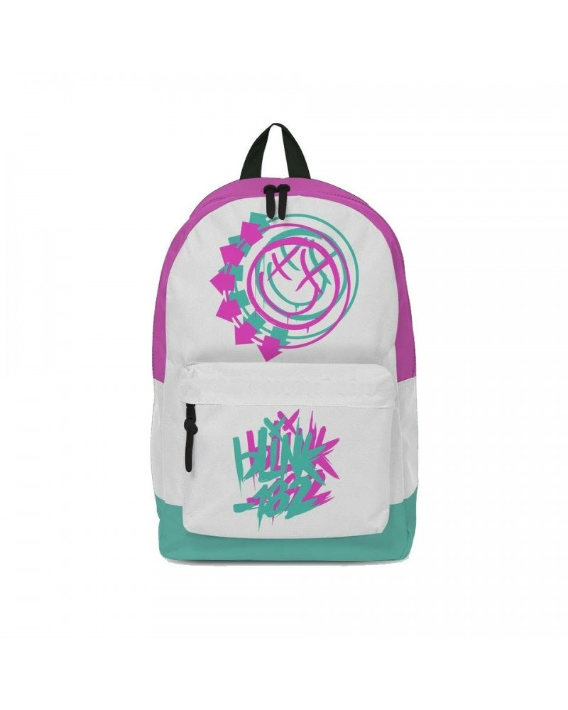 blink-182 Rocksax Blink 182 Backpack - Smile White $22.95 Bags