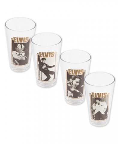 Elvis Presley Set of Four 16 oz. Glasses $11.48 Accessories