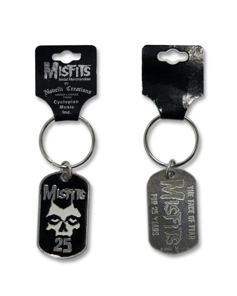 Misfits 25th Anniversary Metal Keychain $3.58 Accessories