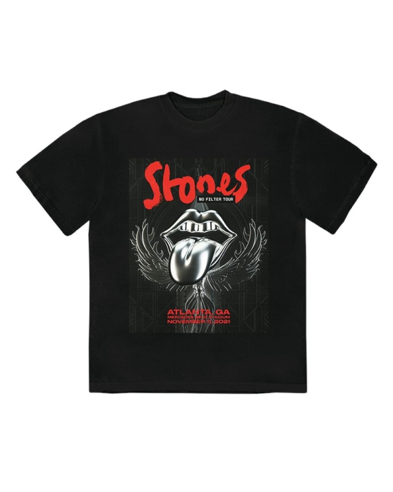 The Rolling Stones Atlanta No Filter Tour 2021 T-Shirt $16.00 Shirts