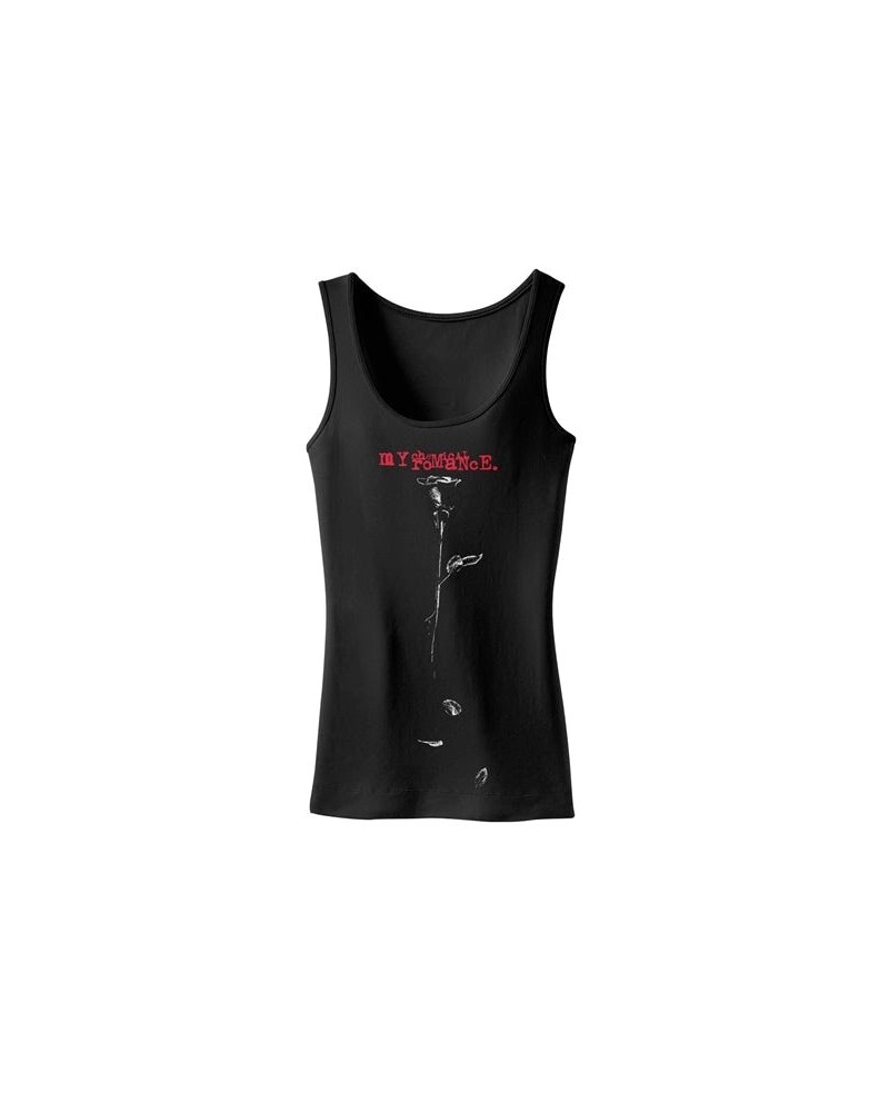 My Chemical Romance Women's Tank Vest - Silver Rose $10.44 Shirts