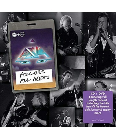 Asia ACCESS ALL AREAS CD $4.00 CD