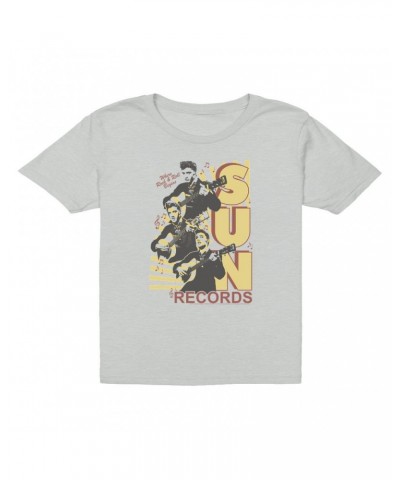 Elvis Presley Kids T-Shirt | Performing Collage Where Rock N' Roll Began Kids T-Shirt $11.98 Kids