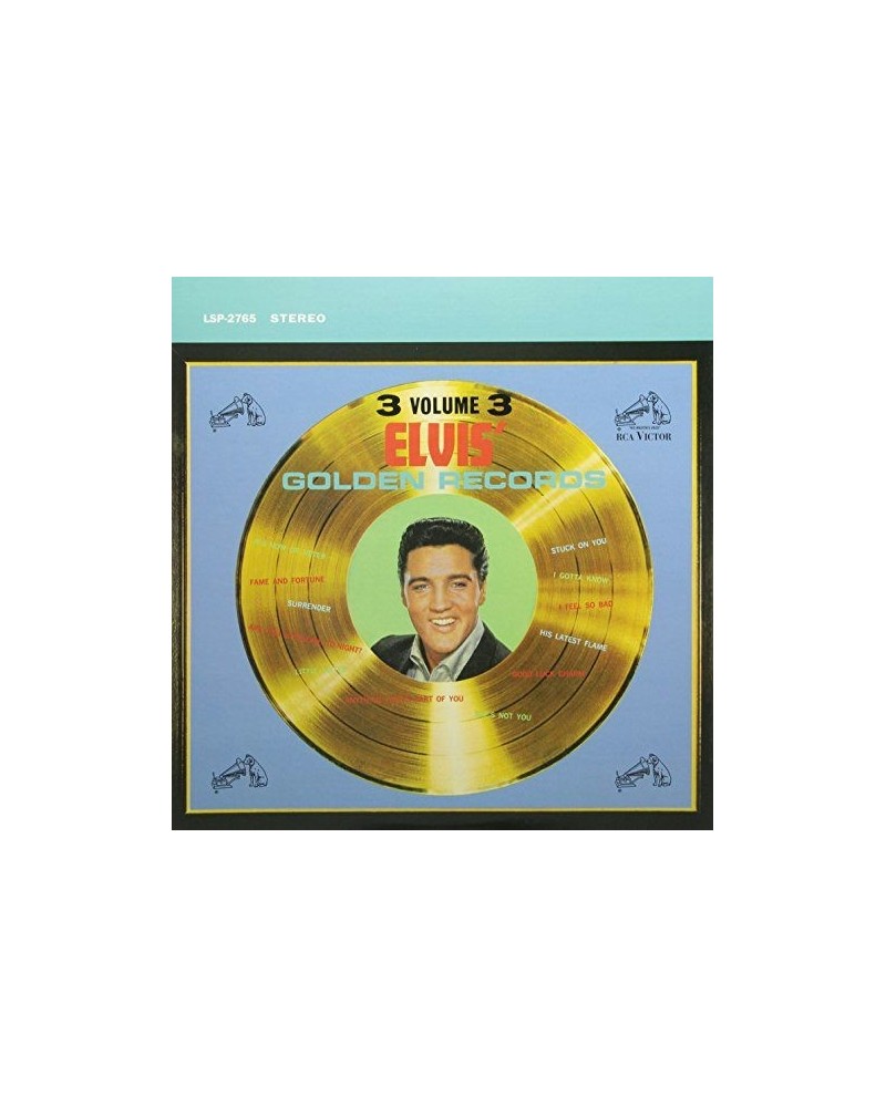 Elvis Presley GOLDEN RECORDS VOL. 3 Vinyl Record $28.59 Vinyl