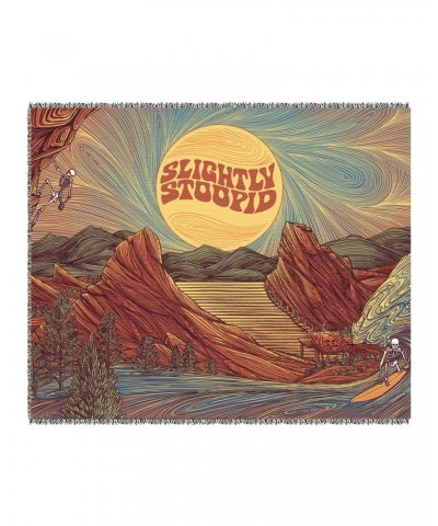 Slightly Stoopid Red Rocks 2021 Woven Blanket $29.90 Blankets