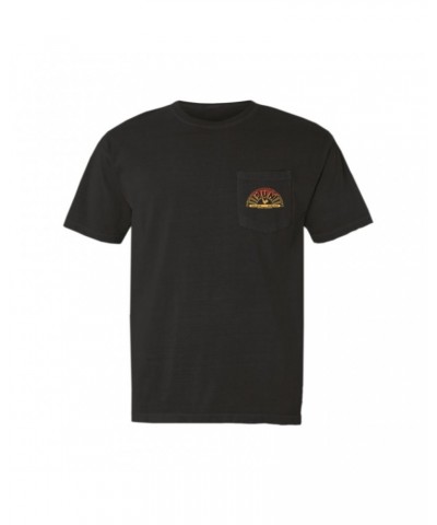 Sun Records T-Shirt | Red Ombre Logo Pocket T-shirt $12.58 Shirts