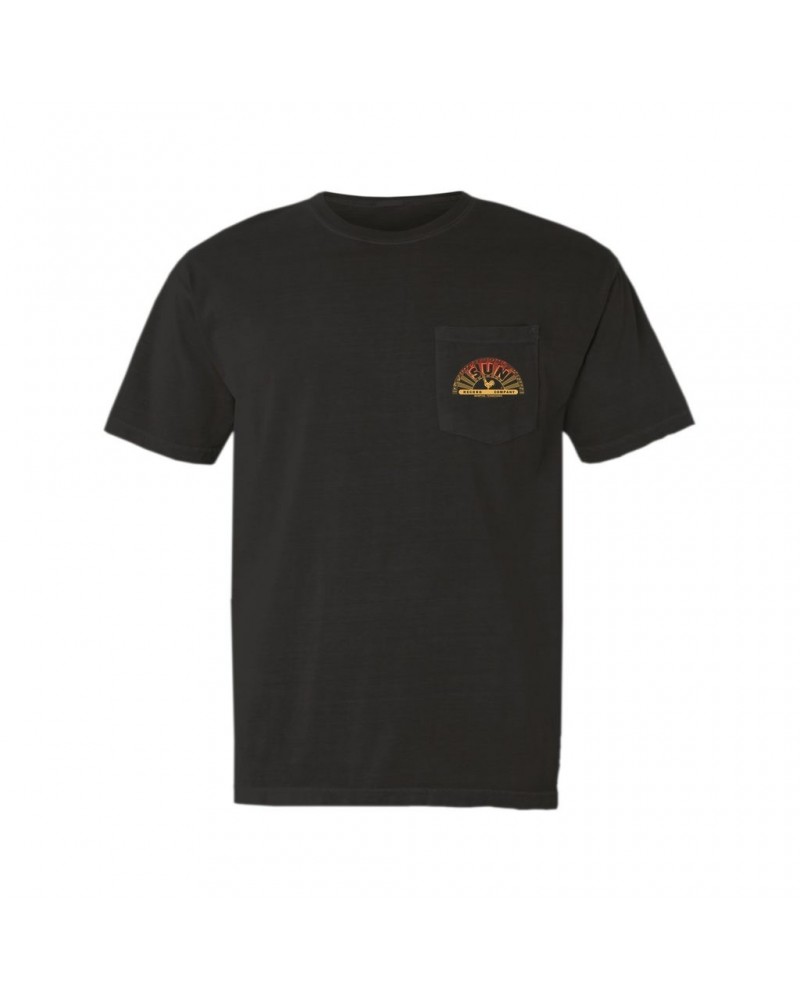 Sun Records T-Shirt | Red Ombre Logo Pocket T-shirt $12.58 Shirts